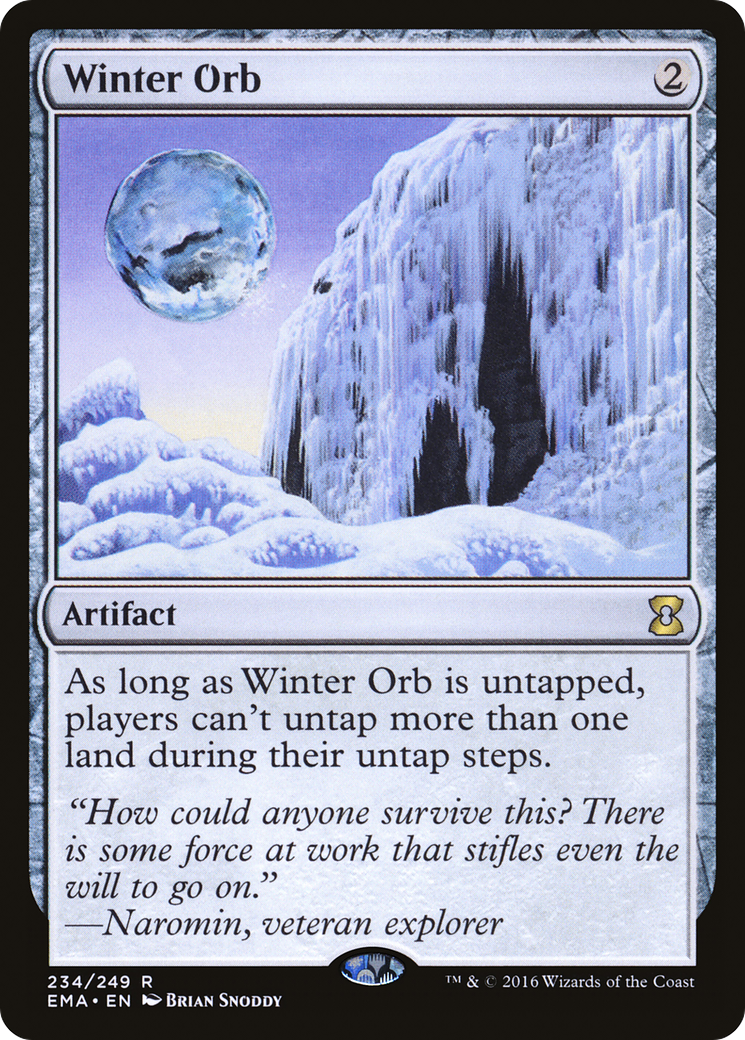 Winter Orb (EMA-234) - Eternal Masters - Premium MTG Single from Wizards of the Coast - Just $2.25! Shop now at Game Crave Tournament Store