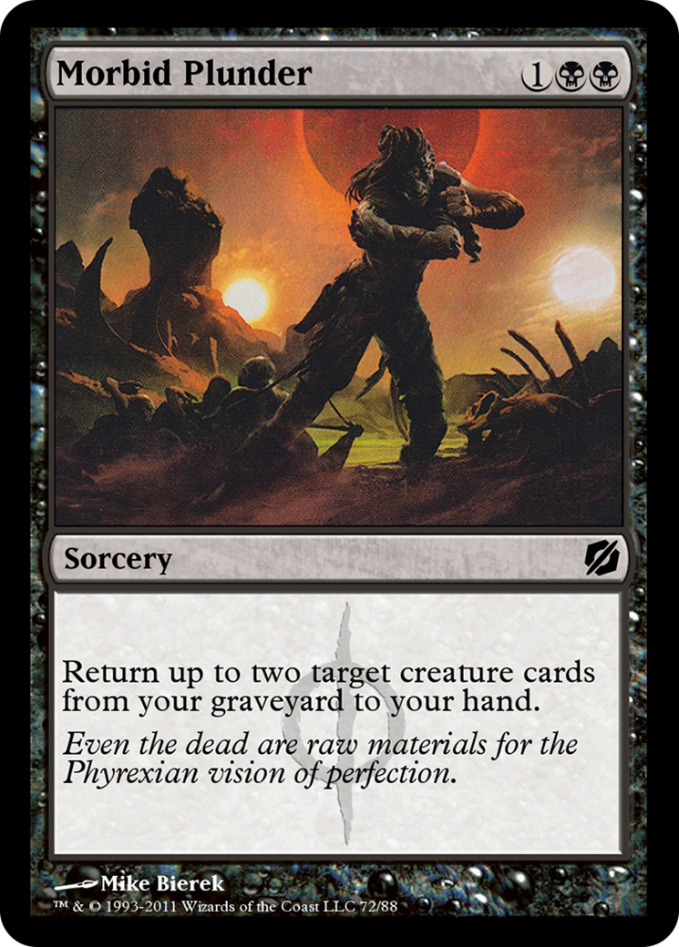 Morbid Plunder (TD2-072) - Duel Decks: Mirrodin Pure vs. New Phyrexia - Premium MTG Single from Wizards of the Coast - Just $0! Shop now at Game Crave Tournament Store
