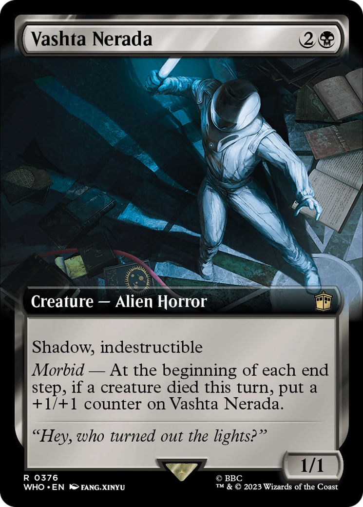 Vashta Nerada (WHO-376) - Doctor Who: (Extended Art) - Premium MTG Single from Wizards of the Coast - Just $1.23! Shop now at Game Crave Tournament Store