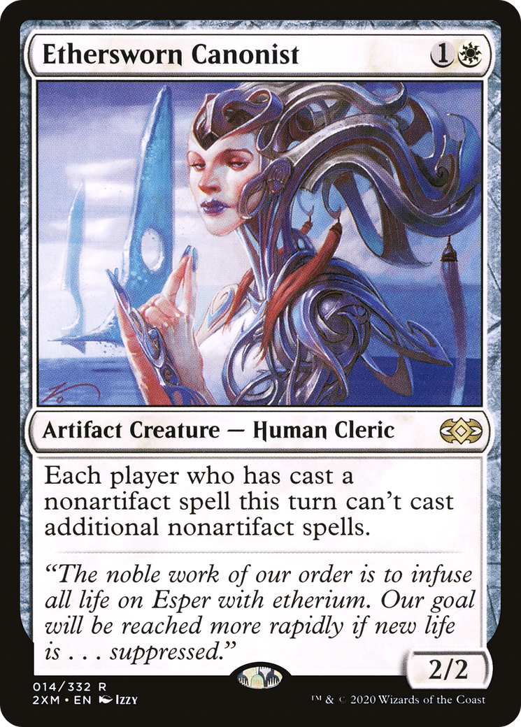 Ethersworn Canonist (2XM-014) - Double Masters - Premium MTG Single from Wizards of the Coast - Just $1.39! Shop now at Game Crave Tournament Store