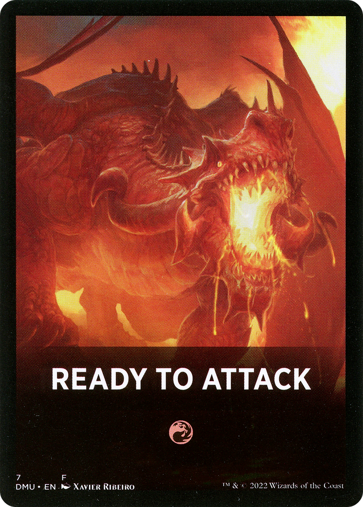 Ready to Attack (FDMU-007) - Dominaria United Jumpstart Front Cards - Premium MTG Single from Wizards of the Coast - Just $0! Shop now at Game Crave Tournament Store