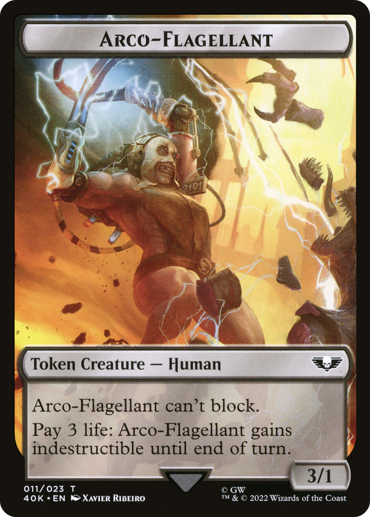 Arco-Flagellant (T40K-011) - Warhammer 40,000 Tokens - Premium MTG Single from Wizards of the Coast - Just $0! Shop now at Game Crave Tournament Store