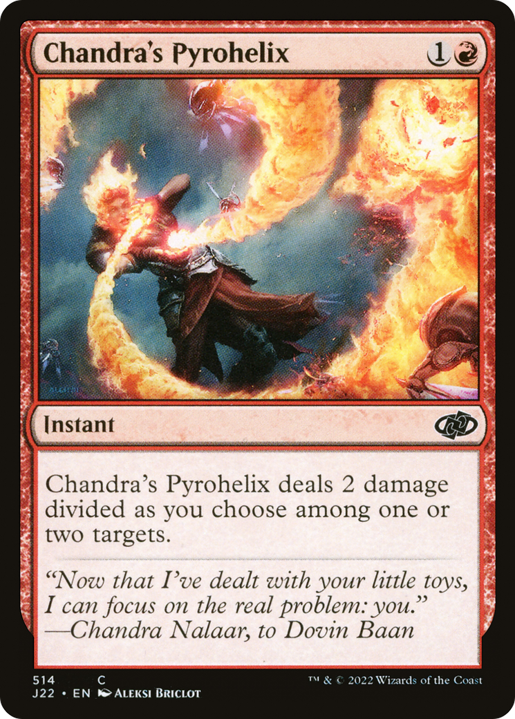 Chandra's Pyrohelix (J22-514) - Jumpstart 2022 - Premium MTG Single from Wizards of the Coast - Just $0.08! Shop now at Game Crave Tournament Store