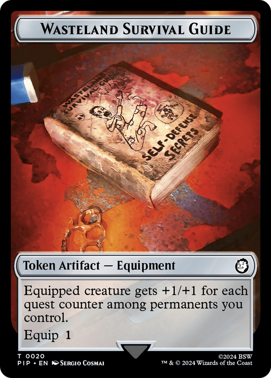 Wasteland Survival Guide (TPIP-020) - Fallout Tokens Foil - Premium MTG Single from Wizards of the Coast - Just $0! Shop now at Game Crave Tournament Store