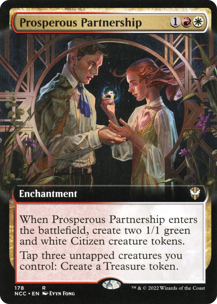 Prosperous Partnership (NCC-178) - New Capenna Commander: (Extended Art) - Premium MTG Single from Wizards of the Coast - Just $1.06! Shop now at Game Crave Tournament Store