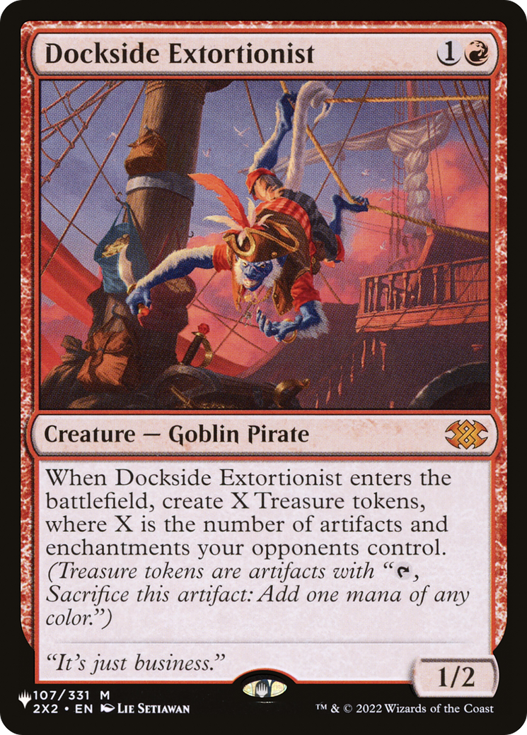 Dockside Extortionist (PLIST-1309) - The List - Premium MTG Single from Wizards of the Coast - Just $7.32! Shop now at Game Crave Tournament Store