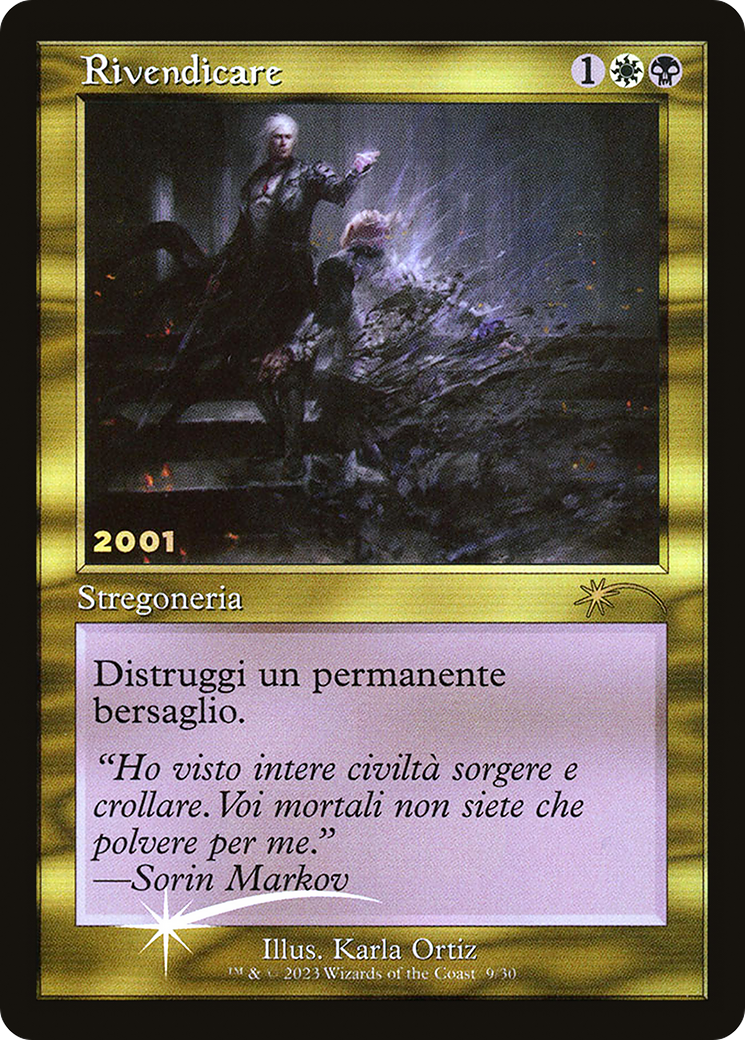 Vindicate (P30A-009) - 30th Anniversary Play Promos Foil - Premium MTG Single from Wizards of the Coast - Just $4.15! Shop now at Game Crave Tournament Store