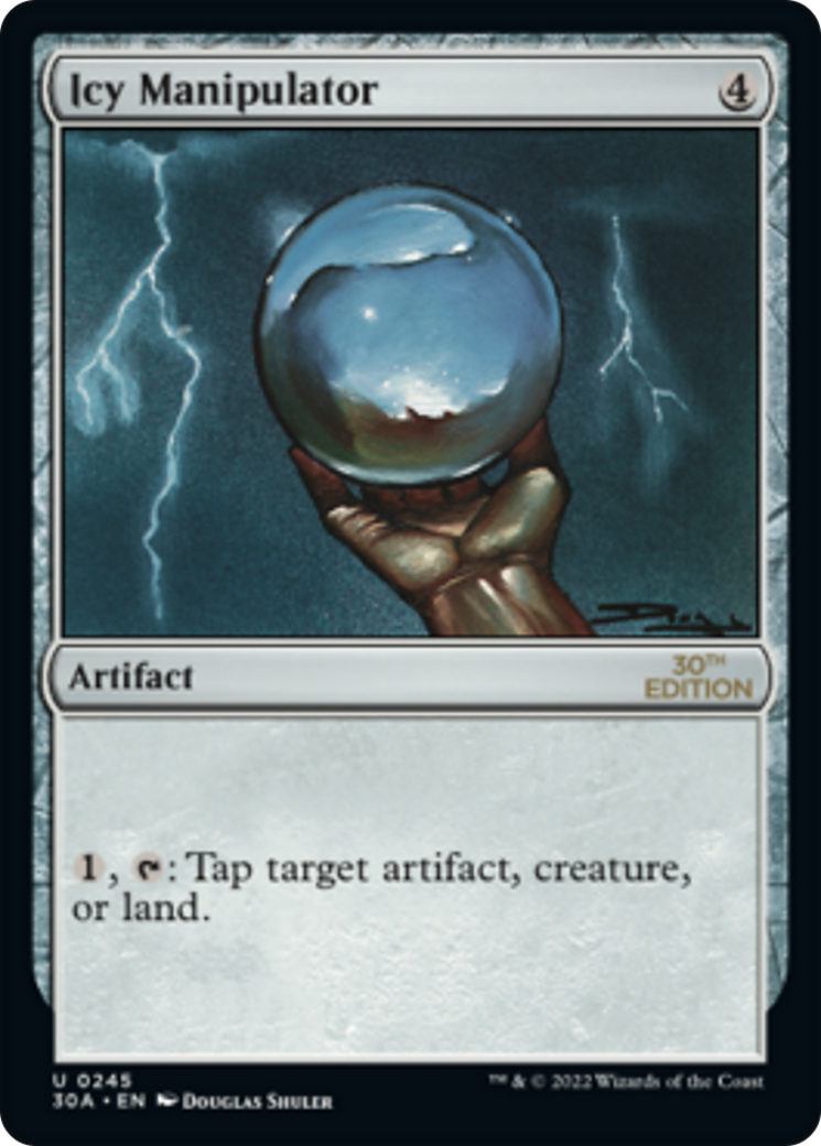 Icy Manipulator (30A-245) - 30th Anniversary Edition - Premium MTG Single from Wizards of the Coast - Just $12.27! Shop now at Game Crave Tournament Store