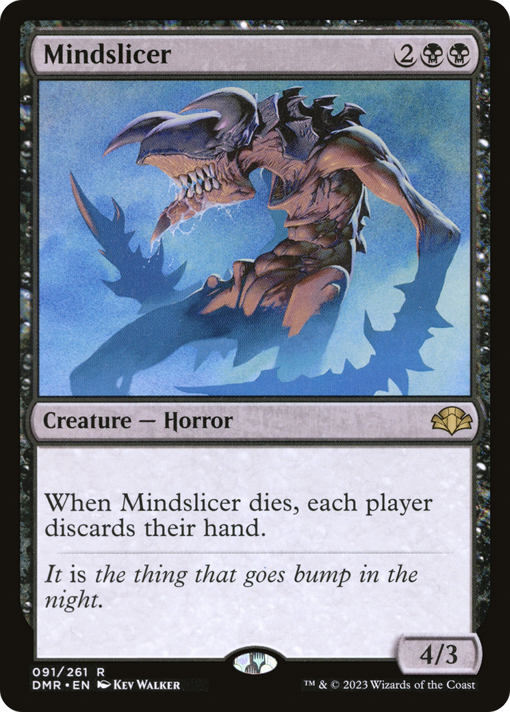 Mindslicer (DMR-091) - Dominaria Remastered Foil - Premium MTG Single from Wizards of the Coast - Just $0.11! Shop now at Game Crave Tournament Store