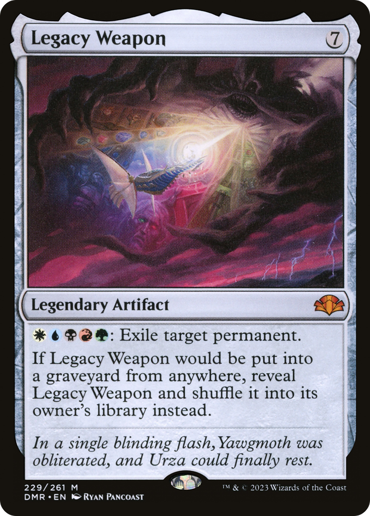 Legacy Weapon (DMR-229) - Dominaria Remastered - Premium MTG Single from Wizards of the Coast - Just $0.10! Shop now at Game Crave Tournament Store