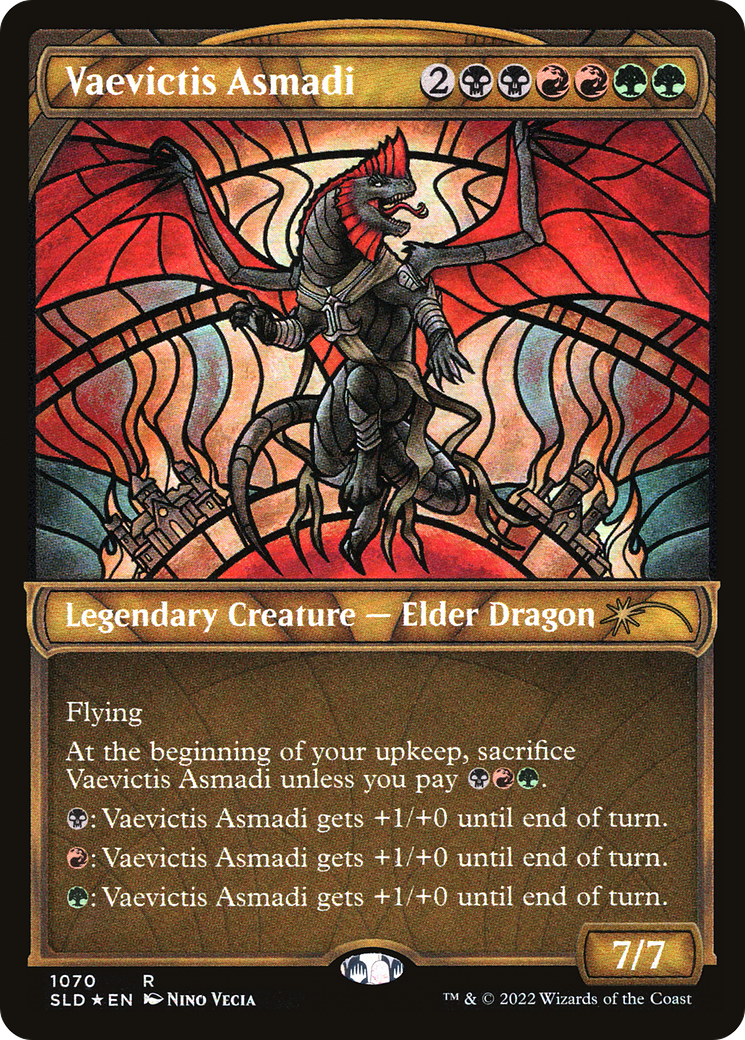 Vaevictis Asmadi (SLD-1070) - Secret Lair Drop: (Showcase) Foil - Premium MTG Single from Wizards of the Coast - Just $3.46! Shop now at Game Crave Tournament Store