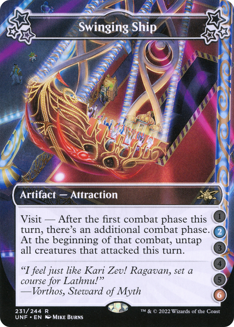 Swinging Ship (UNF-231A) - Unfinity - Premium MTG Single from Wizards of the Coast - Just $0.25! Shop now at Game Crave Tournament Store