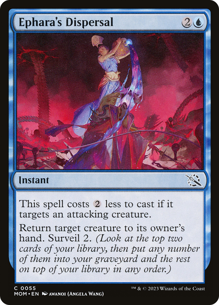 Ephara's Dispersal (MOM-055) - March of the Machine Foil - Premium MTG Single from Wizards of the Coast - Just $0.25! Shop now at Game Crave Tournament Store