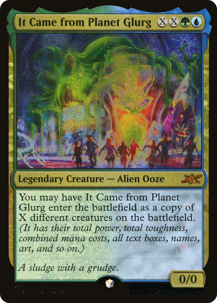 It Came from Planet Glurg (UNF-455) - Unfinity Foil - Premium MTG Single from Wizards of the Coast - Just $0.11! Shop now at Game Crave Tournament Store