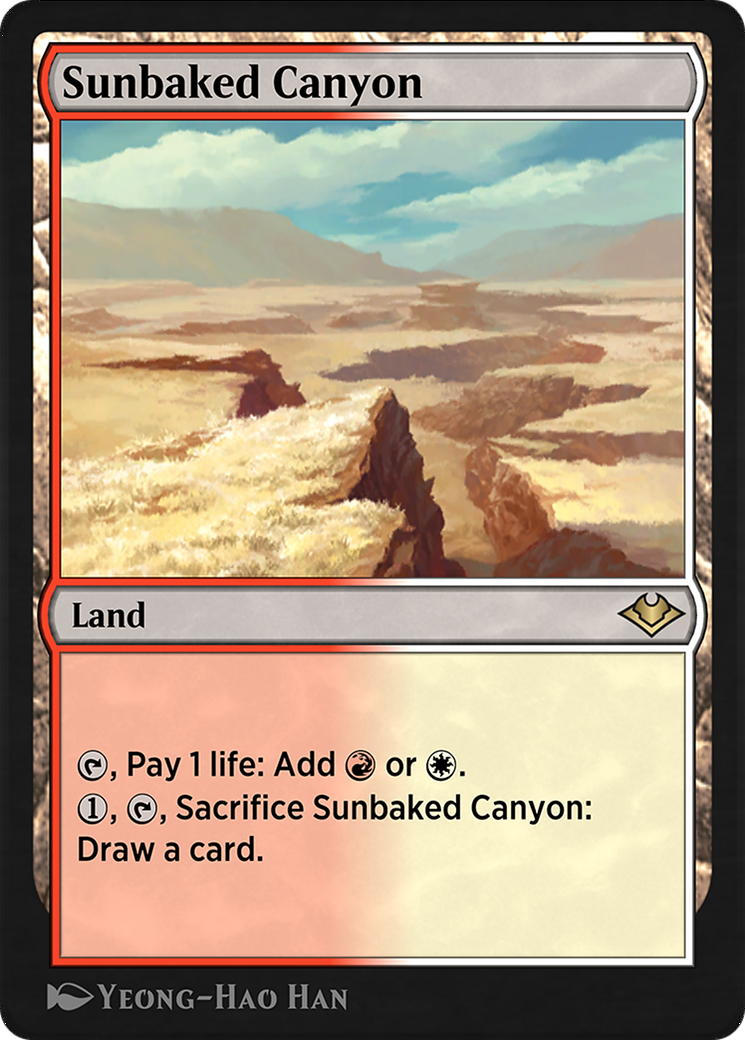 Sunbaked Canyon (HA7-022) - Historic Anthology 7 - Premium MTG Single from Wizards of the Coast - Just $0! Shop now at Game Crave Tournament Store