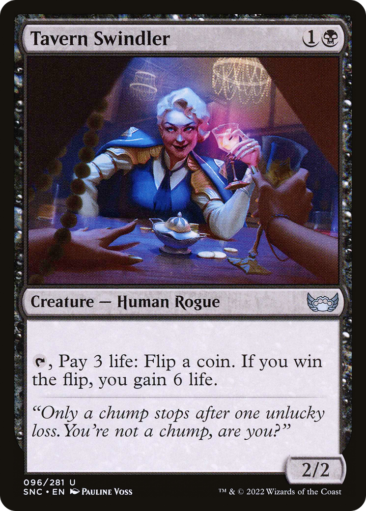 Tavern Swindler (SNC-096) - Streets of New Capenna - Premium MTG Single from Wizards of the Coast - Just $0.08! Shop now at Game Crave Tournament Store