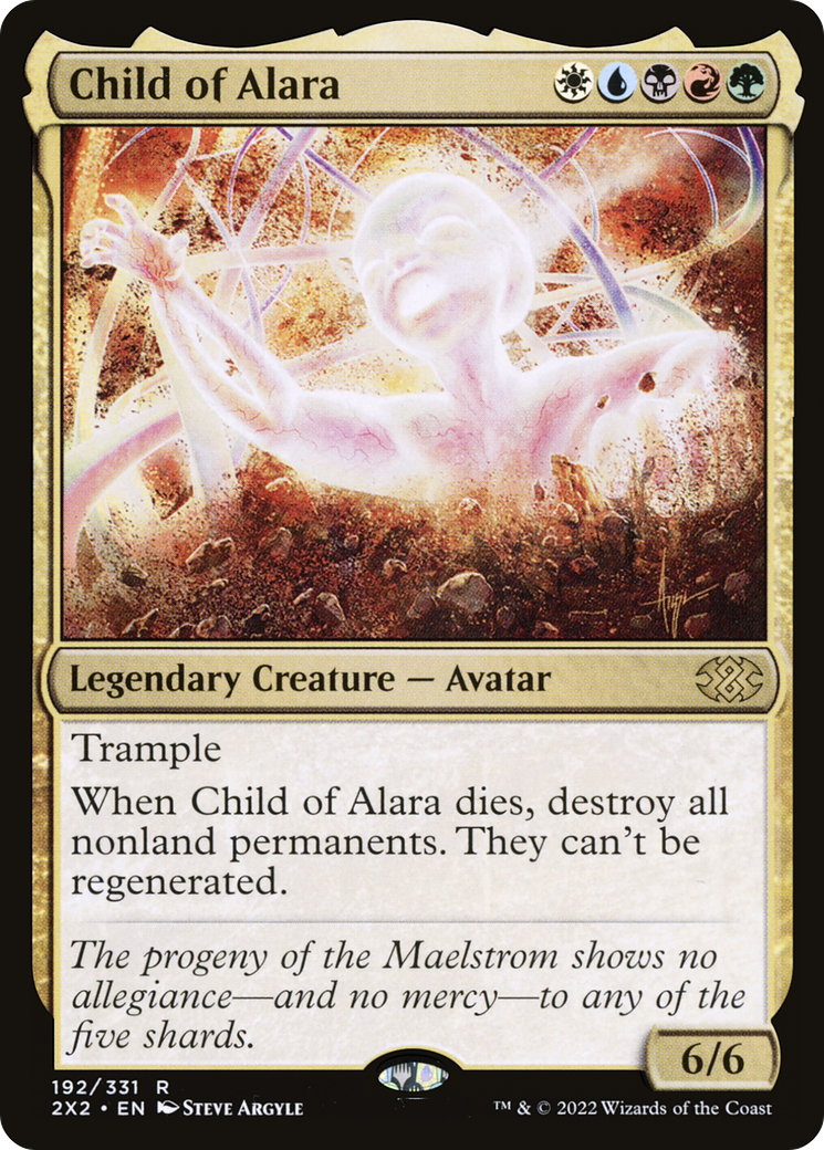 Child of Alara (2X2-192) - Double Masters 2022 - Premium MTG Single from Wizards of the Coast - Just $0.74! Shop now at Game Crave Tournament Store