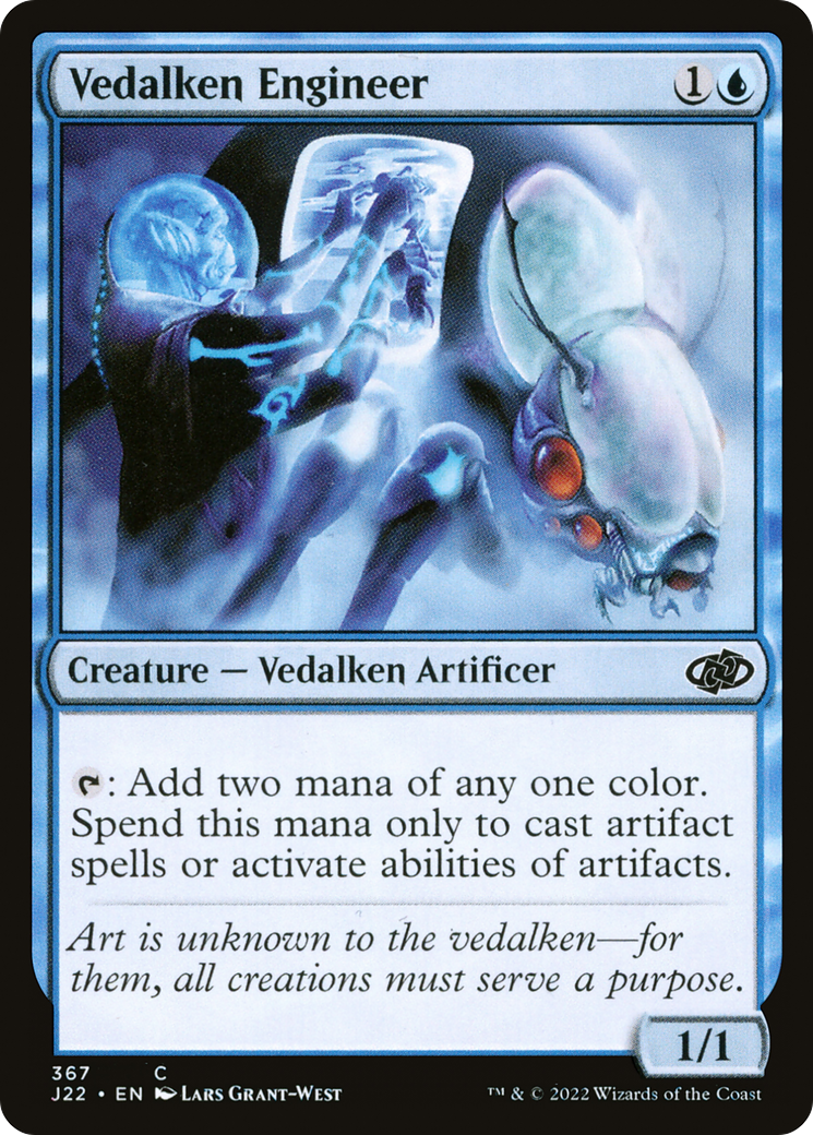 Vedalken Engineer (J22-367) - Jumpstart 2022 - Premium MTG Single from Wizards of the Coast - Just $0.08! Shop now at Game Crave Tournament Store