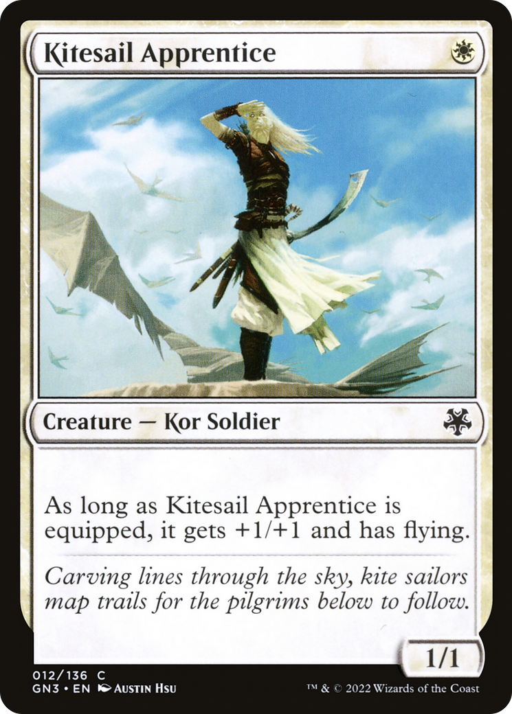Kitesail Apprentice (GN3-012) - Game Night: Free-for-All - Premium MTG Single from Wizards of the Coast - Just $0.08! Shop now at Game Crave Tournament Store
