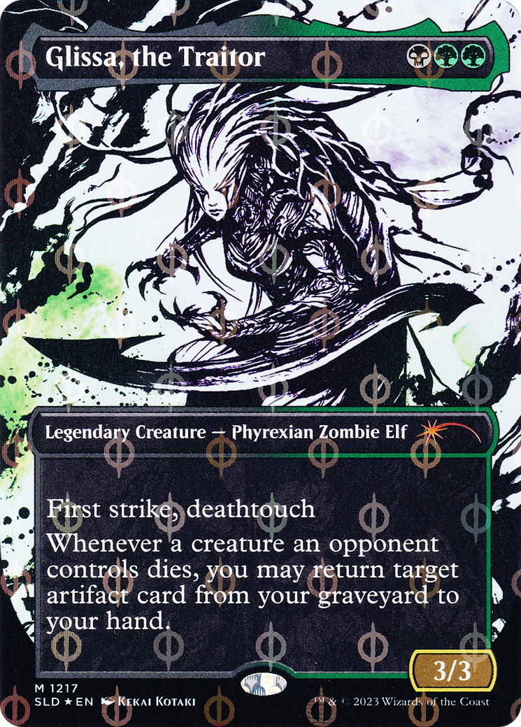 Glissa, the Traitor (SLD-1217) - Secret Lair Drop (Borderless) Foil - Premium MTG Single from Wizards of the Coast - Just $2.56! Shop now at Game Crave Tournament Store