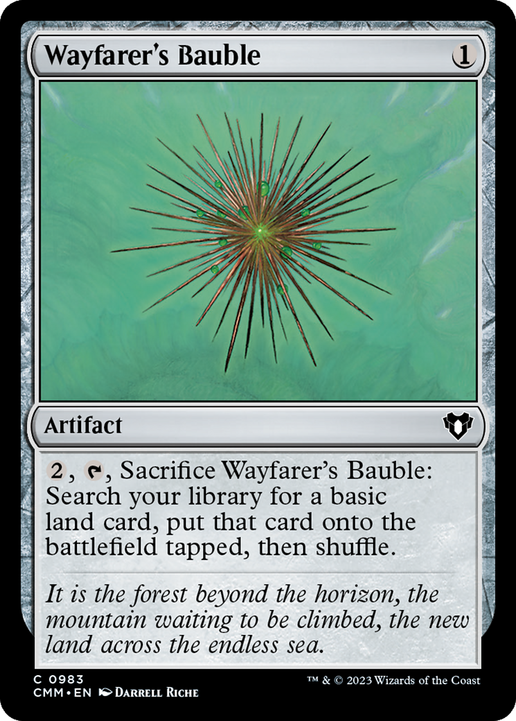 Wayfarer's Bauble (CMM-983) - Commander Masters - Premium MTG Single from Wizards of the Coast - Just $0.13! Shop now at Game Crave Tournament Store