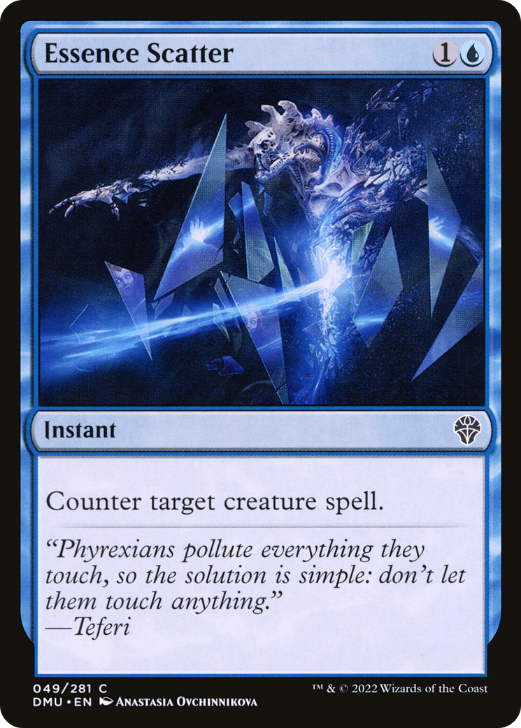 Essence Scatter (DMU-049) - Dominaria United - Premium MTG Single from Wizards of the Coast - Just $0.25! Shop now at Game Crave Tournament Store