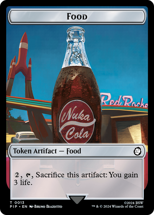Food (TPIP-013) - Fallout Tokens - Premium MTG Single from Wizards of the Coast - Just $0! Shop now at Game Crave Tournament Store