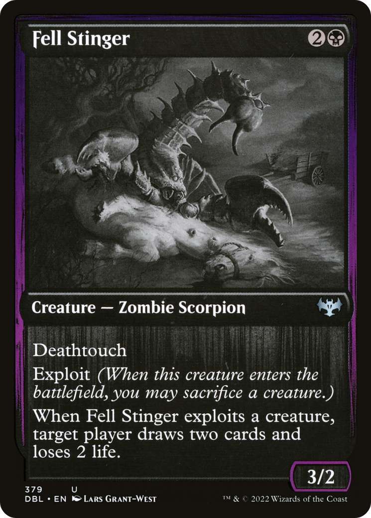mtg exploit cards Game Crave Tournament Store - Fell Stinger (DBL-379)