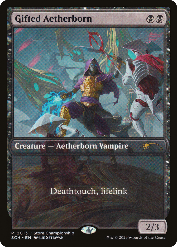 Gifted Aetherborn (SCH-013) - Store Championships - Premium MTG Single from Wizards of the Coast - Just $0.11! Shop now at Game Crave Tournament Store