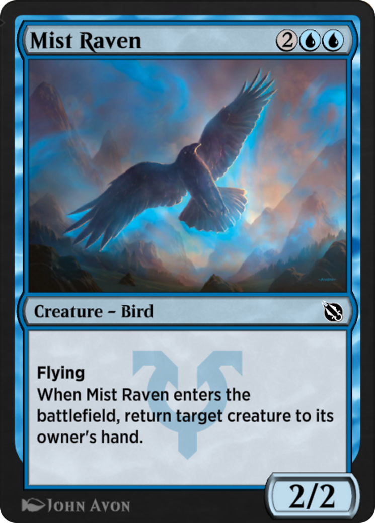 Mist Raven (SIS-018) - Shadows of the Past - Premium MTG Single from Wizards of the Coast - Just $0! Shop now at Game Crave Tournament Store