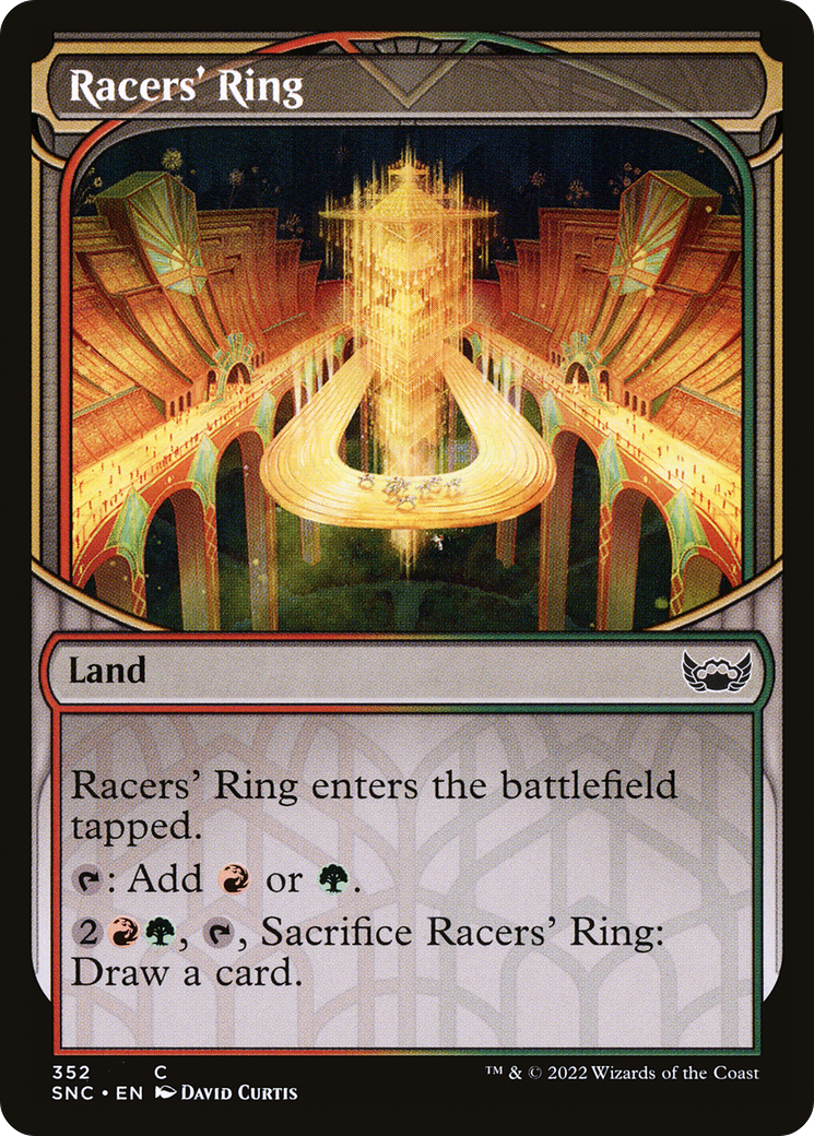 Racers' Ring (SNC-352) - Streets of New Capenna: (Showcase) Foil - Premium MTG Single from Wizards of the Coast - Just $0.25! Shop now at Game Crave Tournament Store