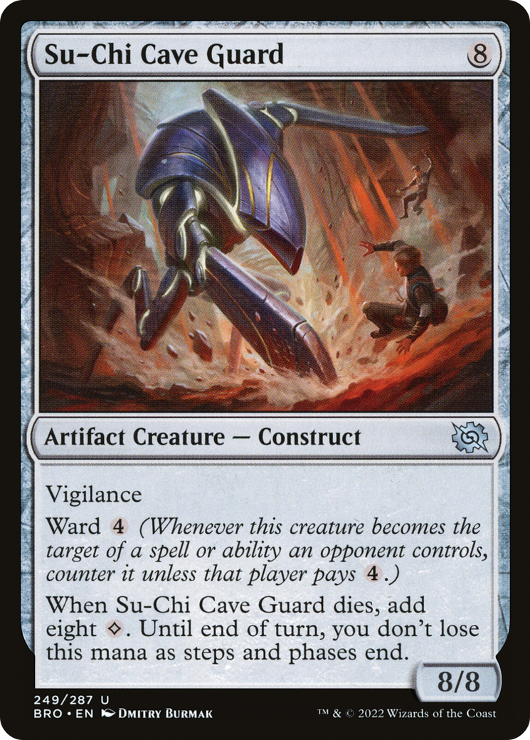 Su-Chi Cave Guard (BRO-249) - The Brothers' War - Premium MTG Single from Wizards of the Coast - Just $0.25! Shop now at Game Crave Tournament Store