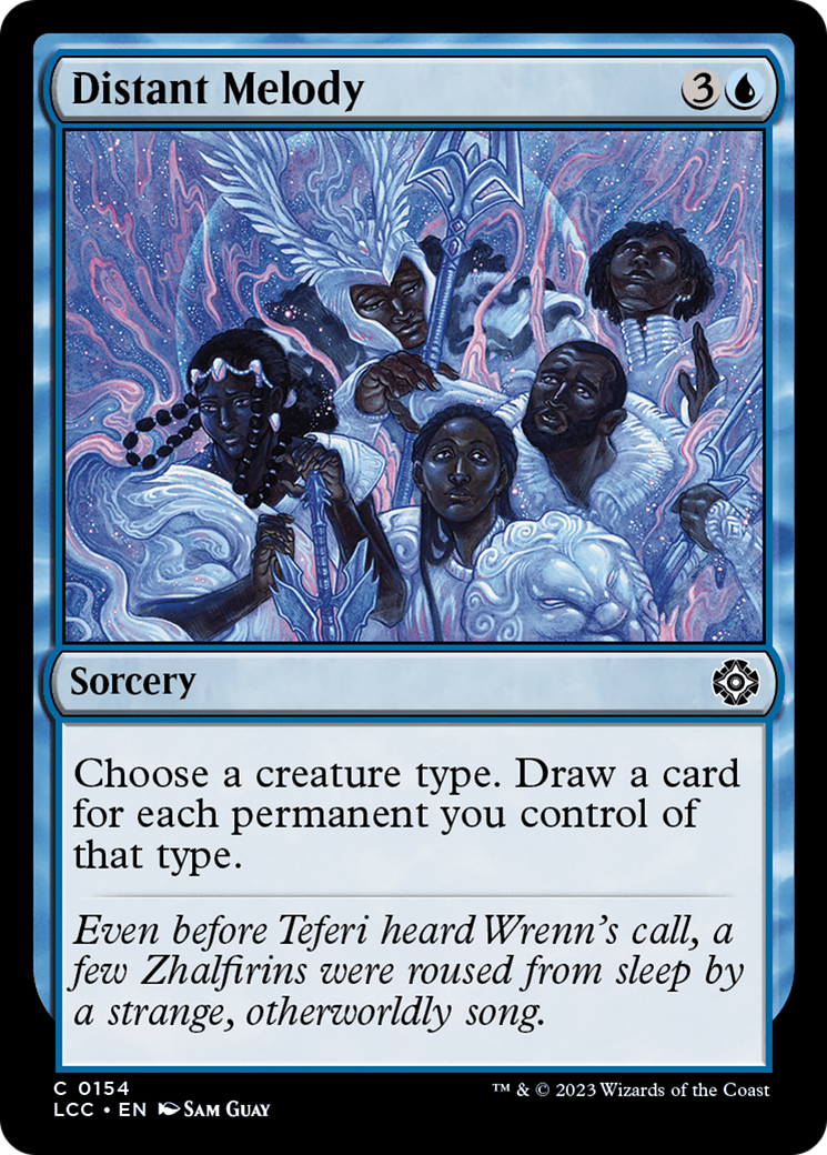Distant Melody (LCC-154) - The Lost Caverns of Ixalan Commander - Premium MTG Single from Wizards of the Coast - Just $0.11! Shop now at Game Crave Tournament Store