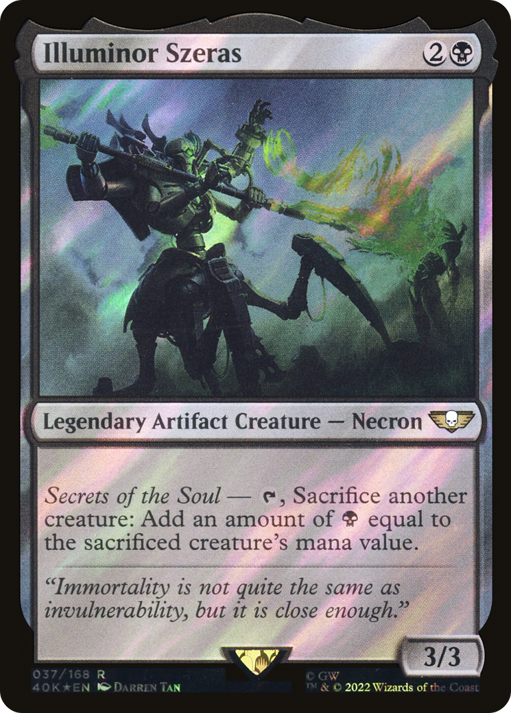 Illuminor Szeras (40K-37★) - Warhammer 40,000 Commander Foil - Premium MTG Single from Wizards of the Coast - Just $1.46! Shop now at Game Crave Tournament Store