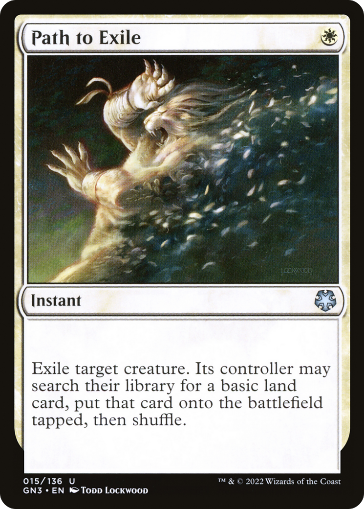 Path to Exile (GN3-015) - Game Night: Free-for-All - Premium MTG Single from Wizards of the Coast - Just $0.30! Shop now at Game Crave Tournament Store