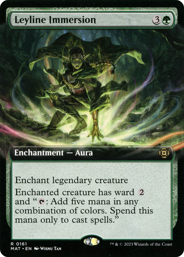 Leyline Immersion (MAT-161) - March of the Machine: The Aftermath: (Extended Art) Foil - Premium MTG Single from Wizards of the Coast - Just $0.33! Shop now at Game Crave Tournament Store