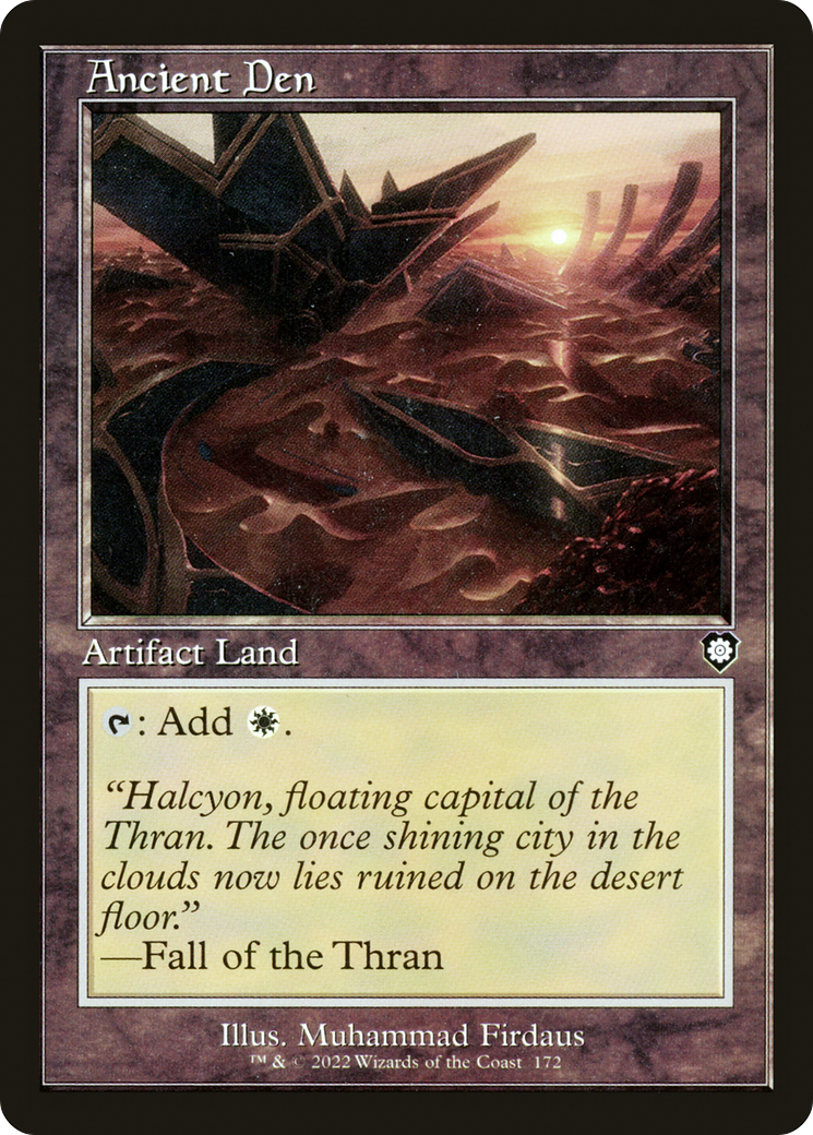 Ancient Den (BRC-172) - The Brothers' War Commander - Premium MTG Single from Wizards of the Coast - Just $0.83! Shop now at Game Crave Tournament Store