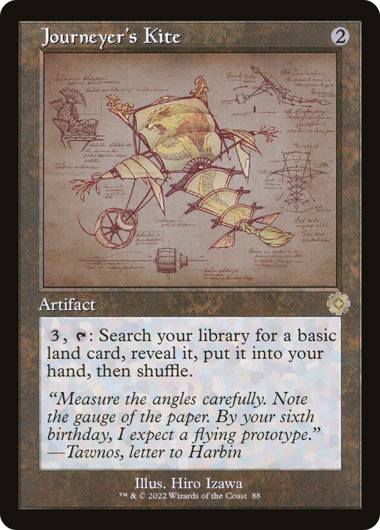 Journeyer's Kite (BRR-088) - The Brothers' War Retro Artifacts - Premium MTG Single from Wizards of the Coast - Just $0.25! Shop now at Game Crave Tournament Store