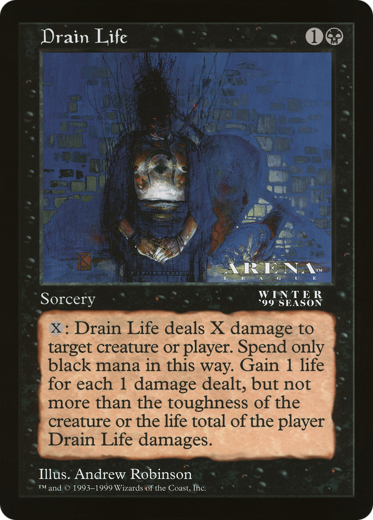 Drain Life (OLEP-067) - Oversized League Prizes - Premium MTG Single from Wizards of the Coast - Just $0! Shop now at Game Crave Tournament Store