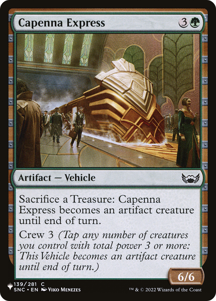 Capenna Express (PLIST-1063) - The List - Premium MTG Single from Wizards of the Coast - Just $0.08! Shop now at Game Crave Tournament Store