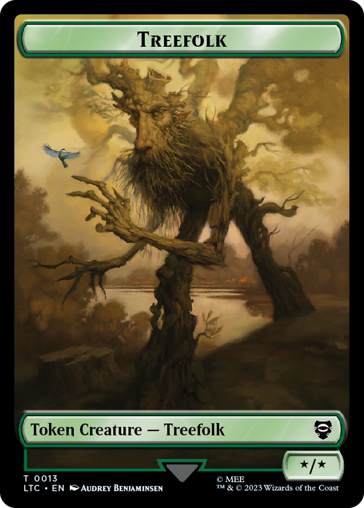 Treefolk (TLTC-013) - Tales of Middle-earth Commander Tokens - Premium MTG Single from Wizards of the Coast - Just $0! Shop now at Game Crave Tournament Store