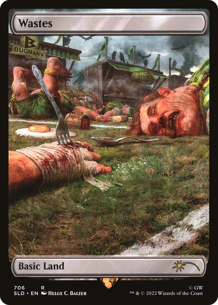 Wastes (SLD-706) - Secret Lair Drop Foil - Premium MTG Single from Wizards of the Coast - Just $1.22! Shop now at Game Crave Tournament Store