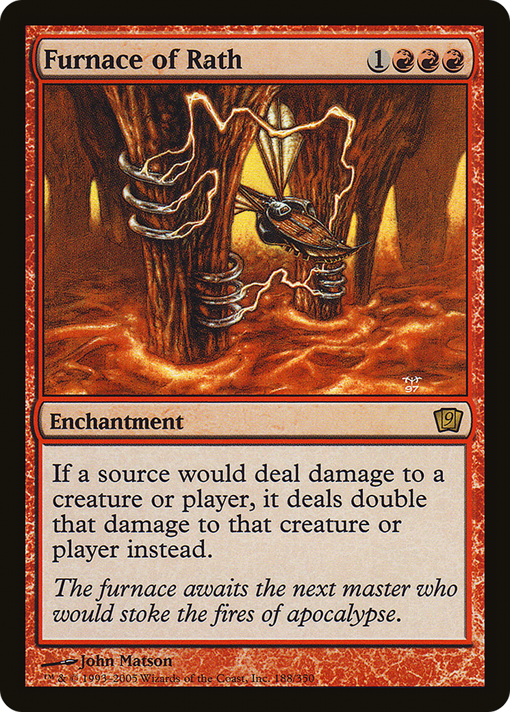 Furnace of Rath (9ED-188★) - Ninth Edition Foil - Premium MTG Single from Wizards of the Coast - Just $15.78! Shop now at Game Crave Tournament Store