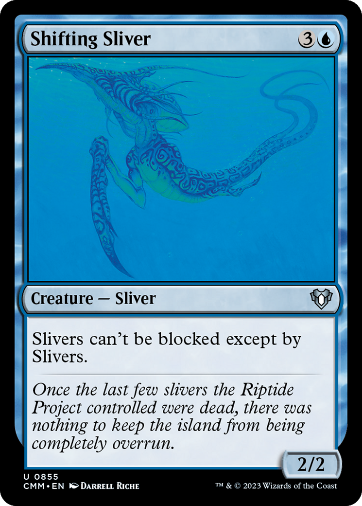 Shifting Sliver (CMM-855) - Commander Masters - Premium MTG Single from Wizards of the Coast - Just $0.24! Shop now at Game Crave Tournament Store