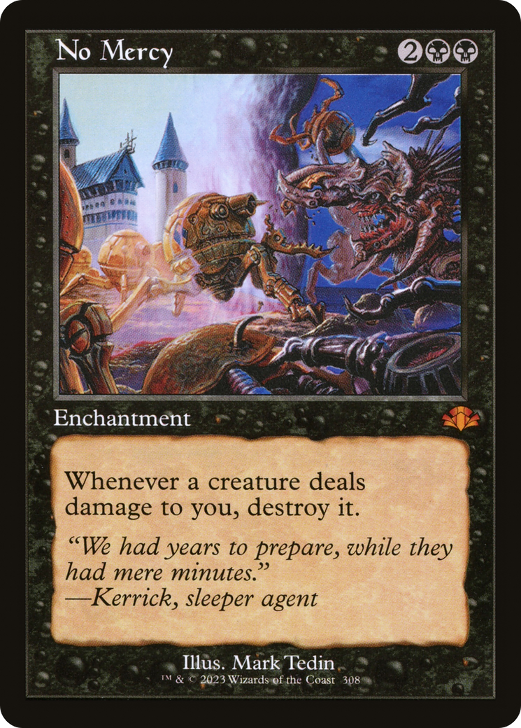 No Mercy (DMR-308) - Dominaria Remastered Foil - Premium MTG Single from Wizards of the Coast - Just $12.26! Shop now at Game Crave Tournament Store
