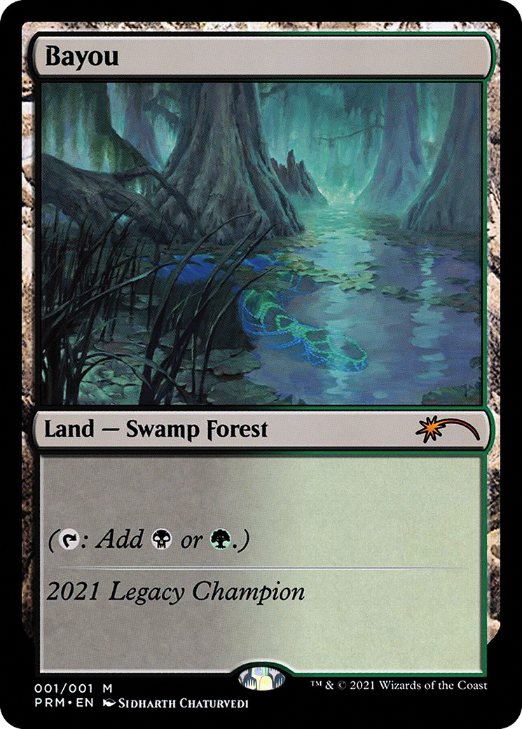 Bayou (OLGC-2021B) - Legacy Championship - Premium MTG Single from Wizards of the Coast - Just $0! Shop now at Game Crave Tournament Store