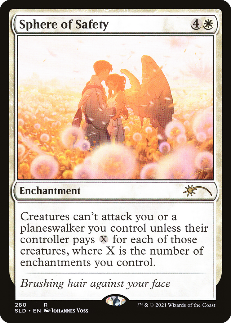 Sphere of Safety (SLD-280) - Secret Lair Drop Foil - Premium MTG Single from Wizards of the Coast - Just $4.26! Shop now at Game Crave Tournament Store