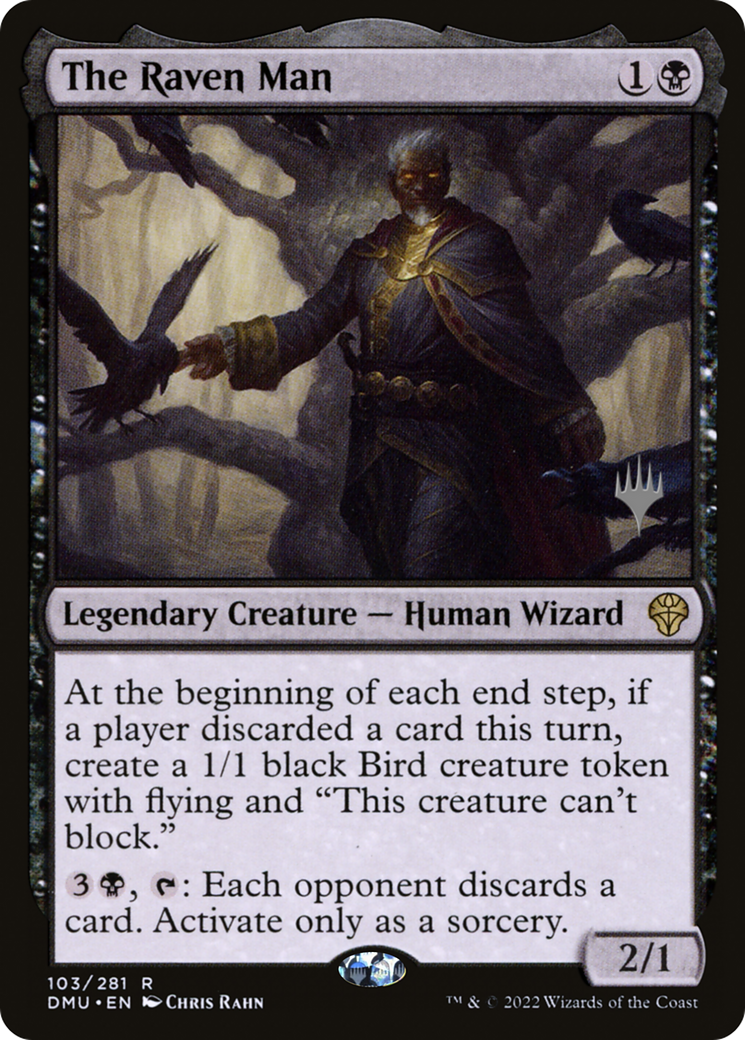 The Raven Man (PDMU-103P) - Dominaria United Promos - Premium MTG Single from Wizards of the Coast - Just $0.14! Shop now at Game Crave Tournament Store