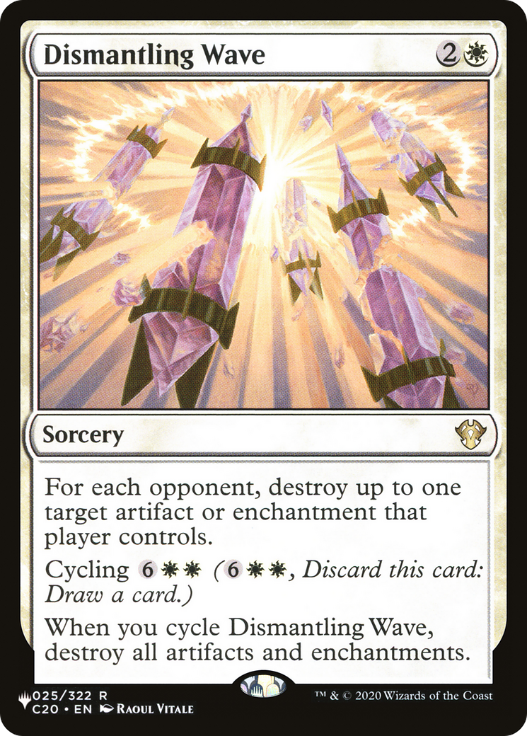 Dismantling Wave (PAGL-013) - Angels: They're Just Like Us but Cooler and with Wings - Premium MTG Single from Wizards of the Coast - Just $0.24! Shop now at Game Crave Tournament Store