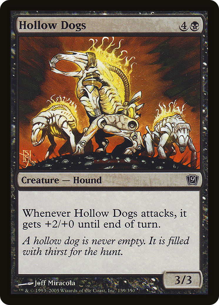 Hollow Dogs (9ED-139★) - Ninth Edition Foil - Premium MTG Single from Wizards of the Coast - Just $0.34! Shop now at Game Crave Tournament Store